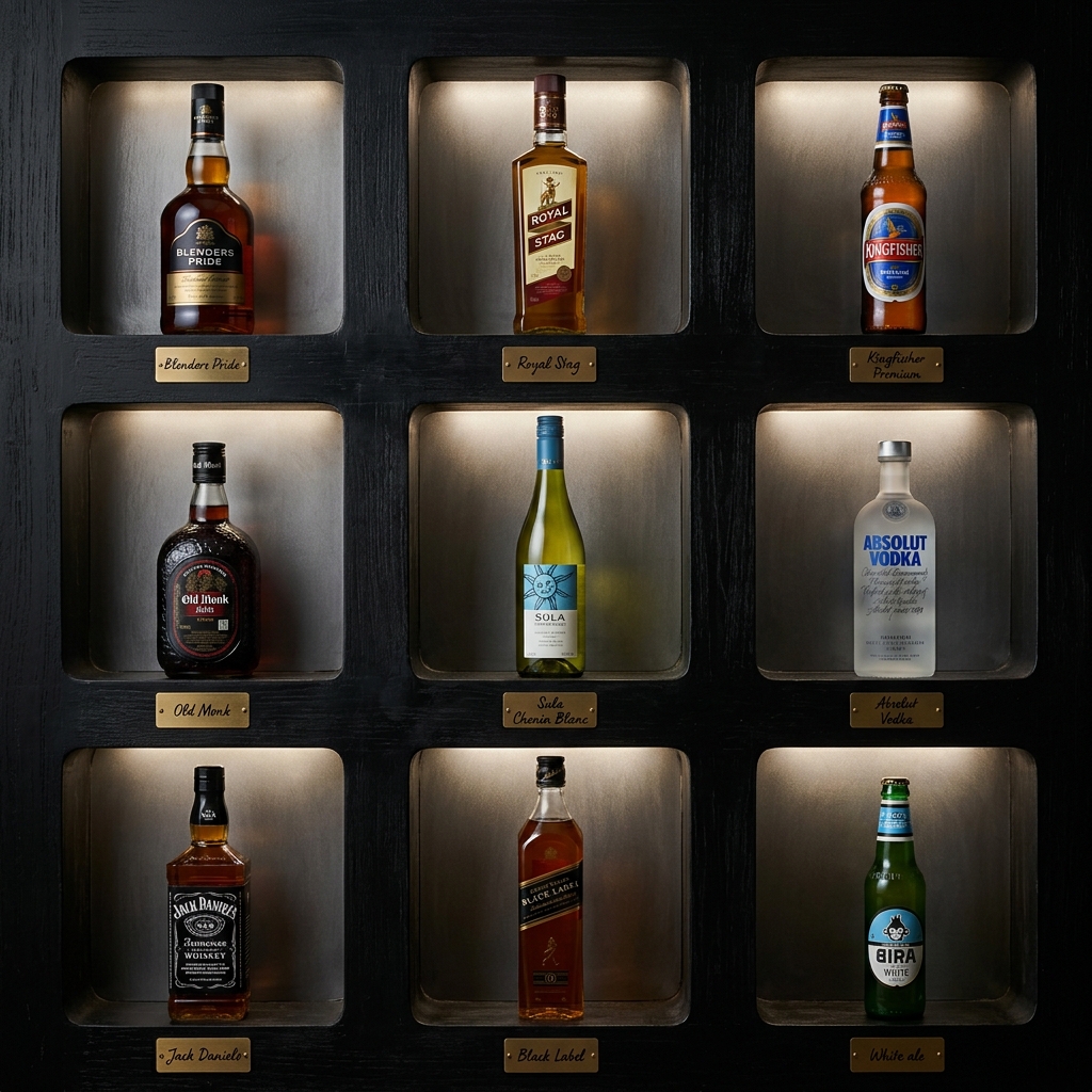 Before - Empty bottles