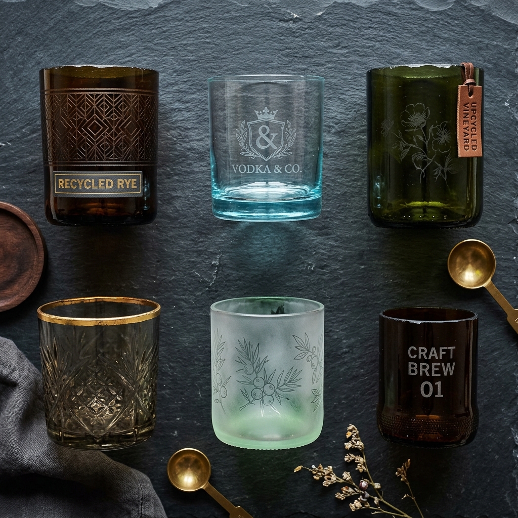 After - Handcrafted glassware